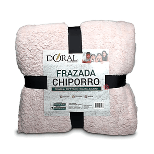 Frazada Chiporro Two Tones 2 Plazas Colores Claros - PS