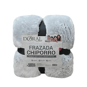 Frazada Chiporro Two Tones 2 Plazas Tonos Claros - PS