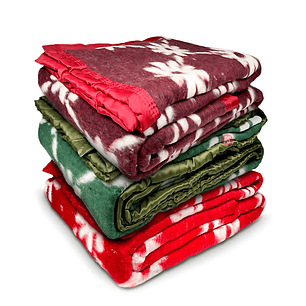 Frazada Campo Lindo 1.5 Plazas Color Surtido Doble Faz - PS