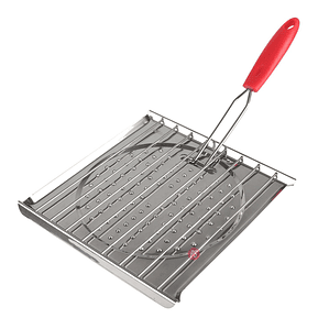 Tostador De Pan Acero Inoxidable Con Mango Bakelita - PS