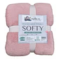 Frazada Softy Lisa 2 Plazas Hipertermica Tonos Claros - PS - Miniatura 1
