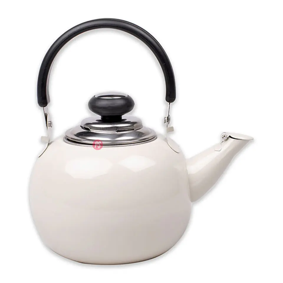 Tetera De Acero Inoxidable 800ml Color Marfil - PS 2