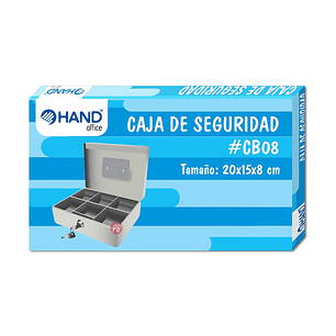 Caja De Seguridad 8 Pulgadas 20x16x8cm - PS