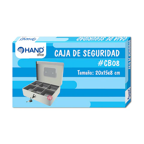 Caja De Seguridad 8 Pulgadas 20x16x8cm - PS