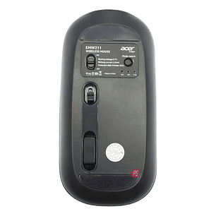 Mouse Bluetooth 1600DPI Ajustable 5 Botones Silver Acer - PS