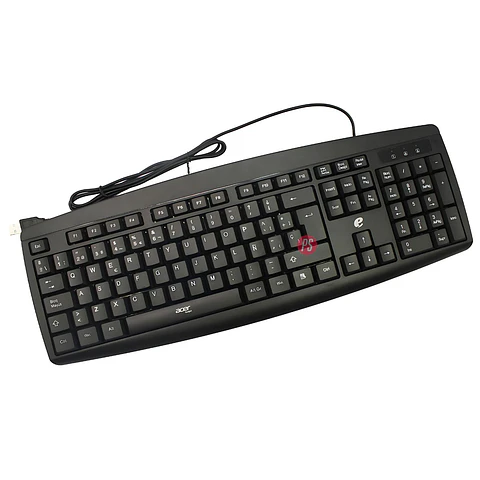 KIT TECLADO + MOUSE ACER USB  ACER EAK040 COLORES - PS