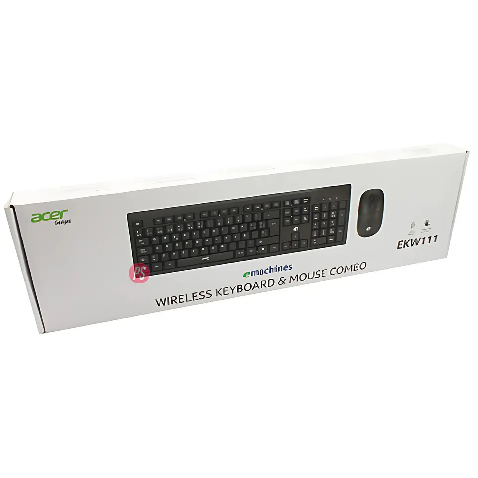 Kit Teclado + Mouse Inalámbrico Usb Acer EKW111 - PS 2