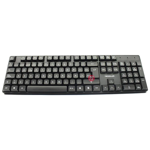 Kit Teclado + Mouse Inalámbrico 2.4G Ergonómico - PS
