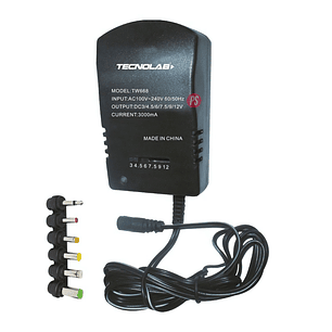 Adaptador Universal De Corriente 3V-12V 36W - PS