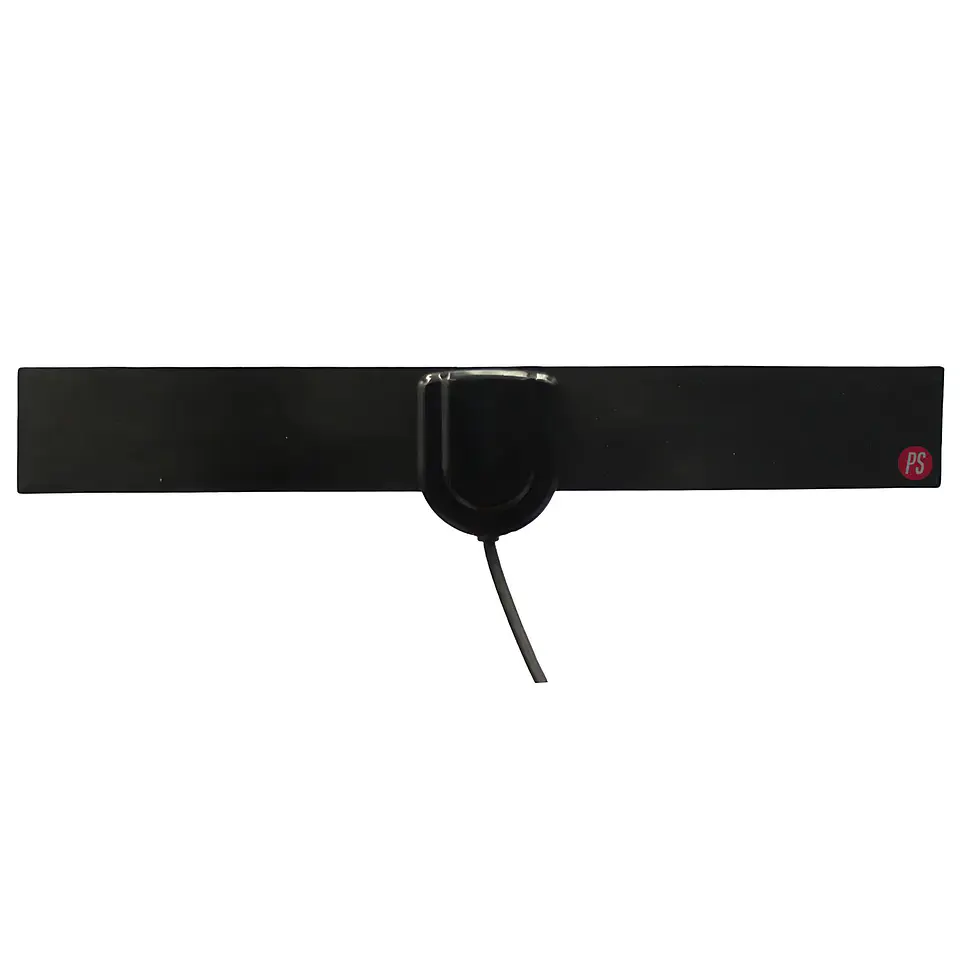 Antena TV Digital Plana 3-5dB Con Cable 3mts - PS 1
