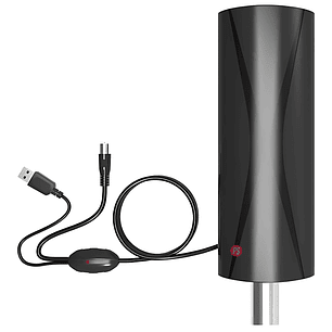 Antena TV Digital 25-30dB Amplificada Cable 5mts - PS