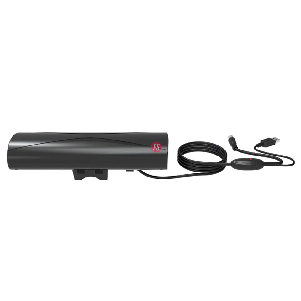 Antena TV Digital 25-30dB Amplificada Cable 5mts - PS 2