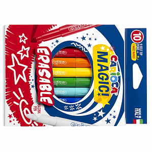 Plumones Mágicos Borrables 10 Colores Carioca - PS