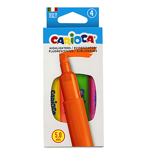 Destacadores 4 Colores Carioca - PS