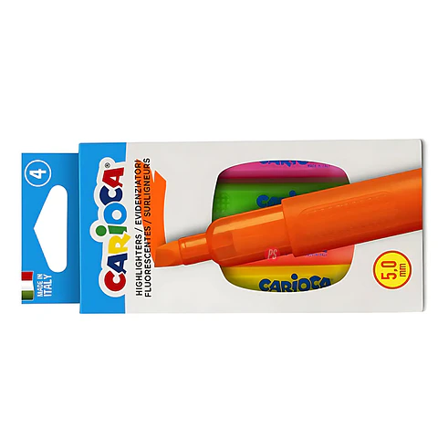 Destacadores 4 Colores Carioca - PS