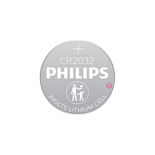 5 Pilas CR2032 Litio 3V Philips - PS