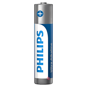 4 Pilas Alcalinas AAA Blíster Philips LR03E4B - PS