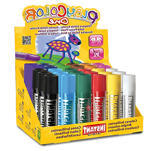 Display 30 Temperas Sólidas Expositor Colores Surtidos - PS