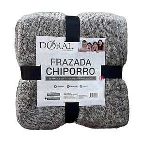 Frazada Chiporro Two Tones 2 Plazas Tonos Oscuros - PS