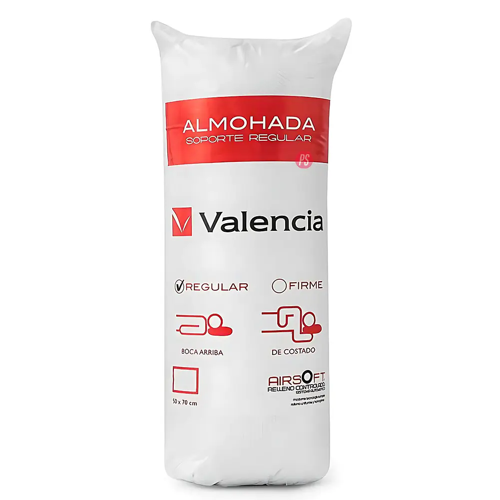 Almohada Microfibra 50X70cm Valencia - PS 1