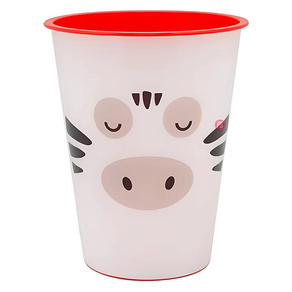 Vasos PP 450ml Diseño Animales Reutilizables Keep Kido - PS 4