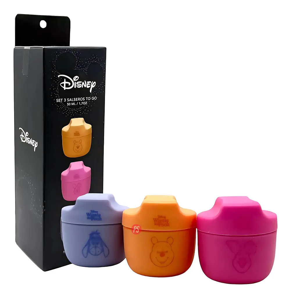 Set 3 Salseros Diseño Disney 50ml Keep - PS 1