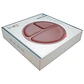 Plato Silicona Bebe Kido Ventosa y 3 Divisiones Colores - PS - Miniatura 4
