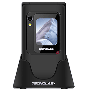 Teléfono Senior 4G Doble Pantalla, Cámara Y SOS Colores - PS