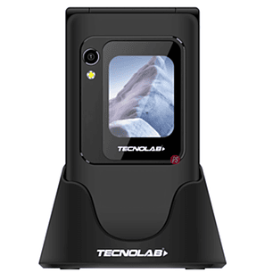 Teléfono Senior 4G Doble Pantalla, Cámara Y SOS Colores - PS