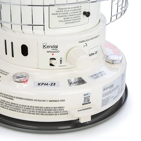 Estufa Parafina KPM-23 Blanco Kendal 6.0 kW - PS