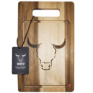 Tabla De Cortar Acacia 33x20cms Wayu - PS