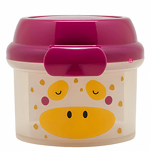 Porta Snack Infantil Kido Diseño Animales Hermético - PS