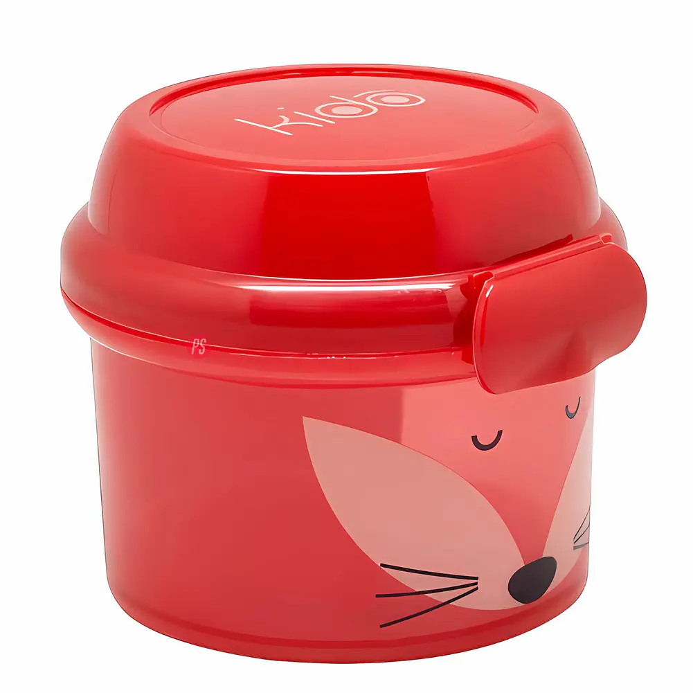 Porta Snack Infantil Kido Diseño Animales Hermético - PS 9