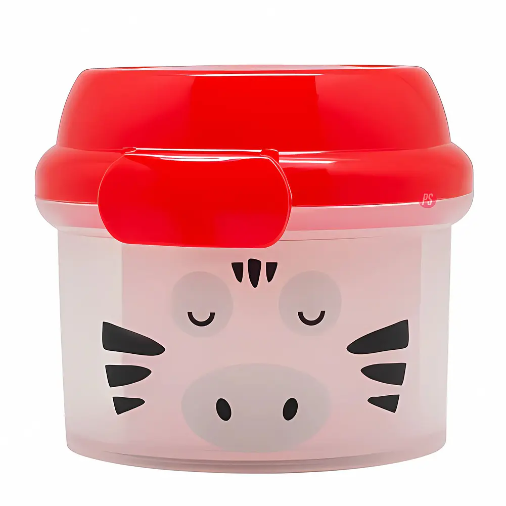 Porta Snack Infantil Kido Diseño Animales Hermético - PS 12