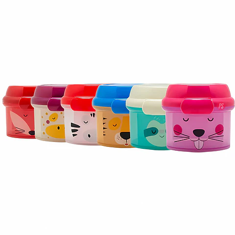 Porta Snack Infantil Kido Diseño Animales Hermético - PS