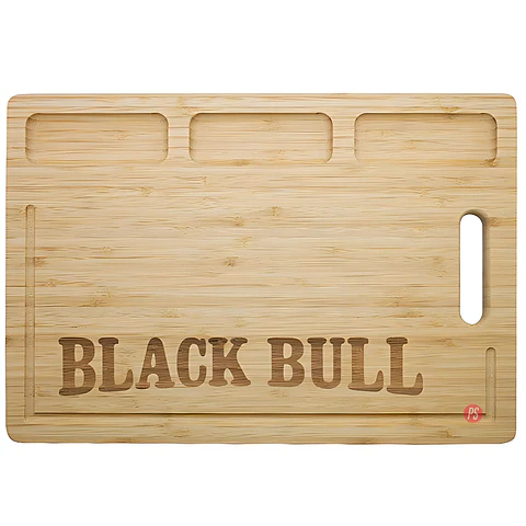 Tabla De Cortar Bambú 38cms Black Bull - PS