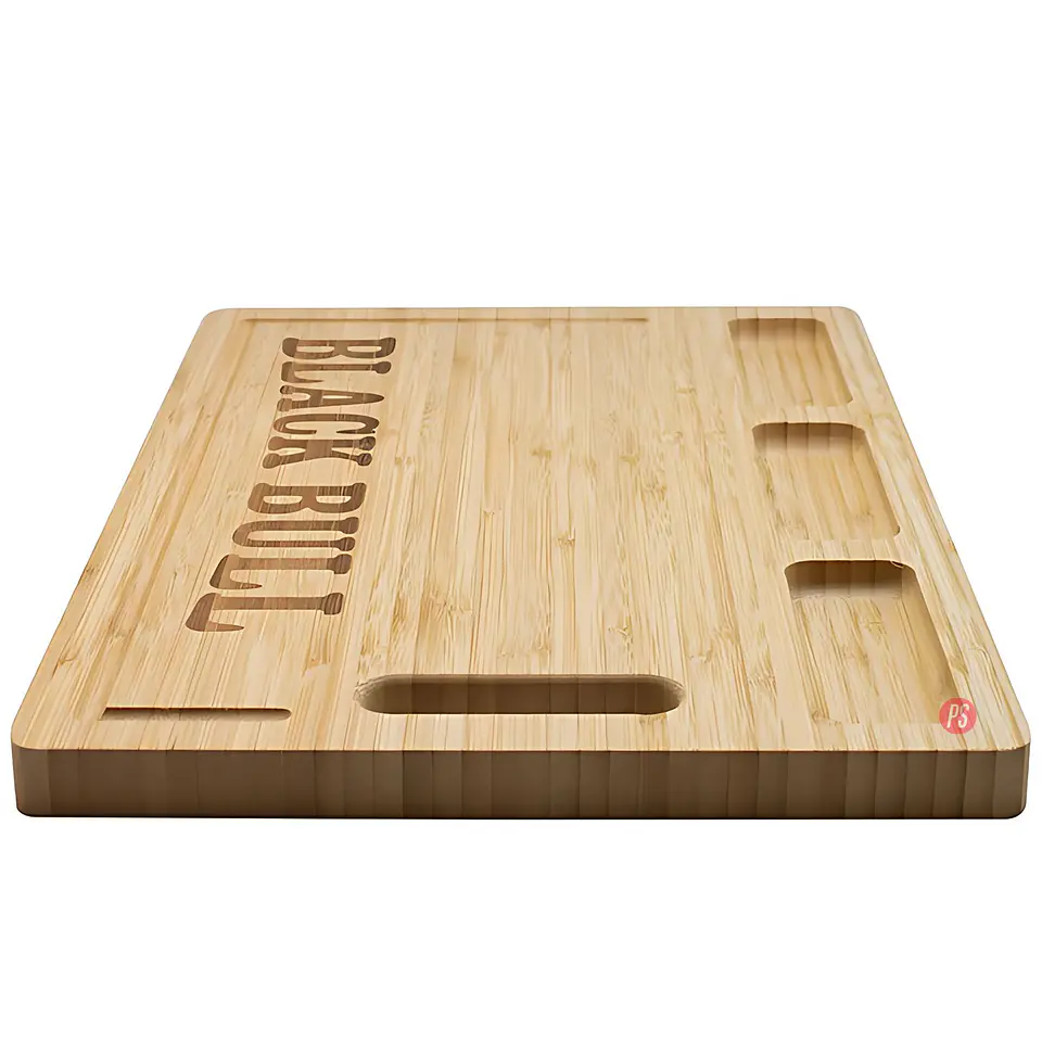 Tabla De Cortar Bambú 38cms Black Bull - PS 2