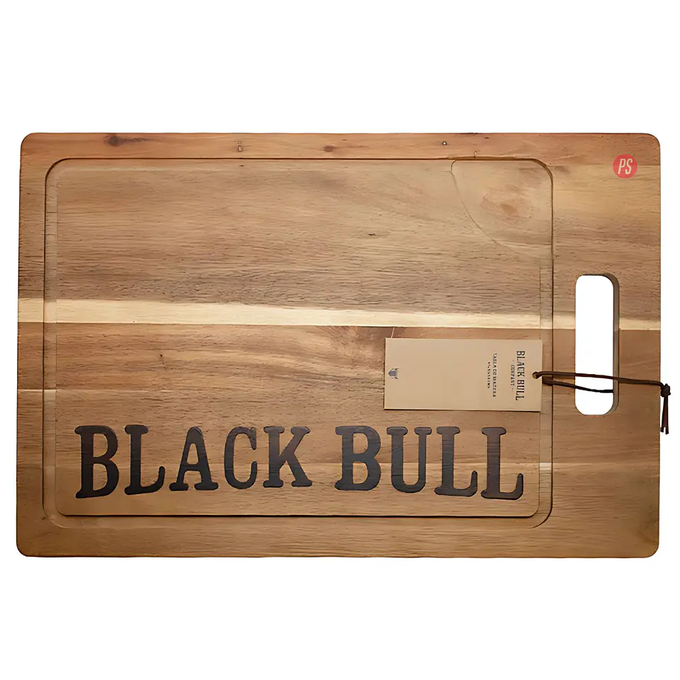 Tabla De Cortar Madera Acacia 45cms Black Bull - PS 1
