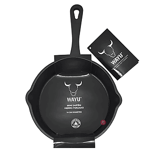 Sartén De Hierro Fundido 14cms Iron Cast Pro Wayu - PS