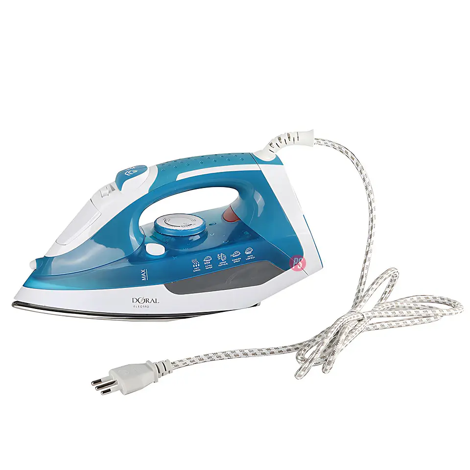 Plancha Eléctrica Zurich 2000W Vapor Antisarro Doral - PS 2