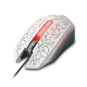 Mouse Gamer Pc Usb Retroiluminado Blanco - Ps