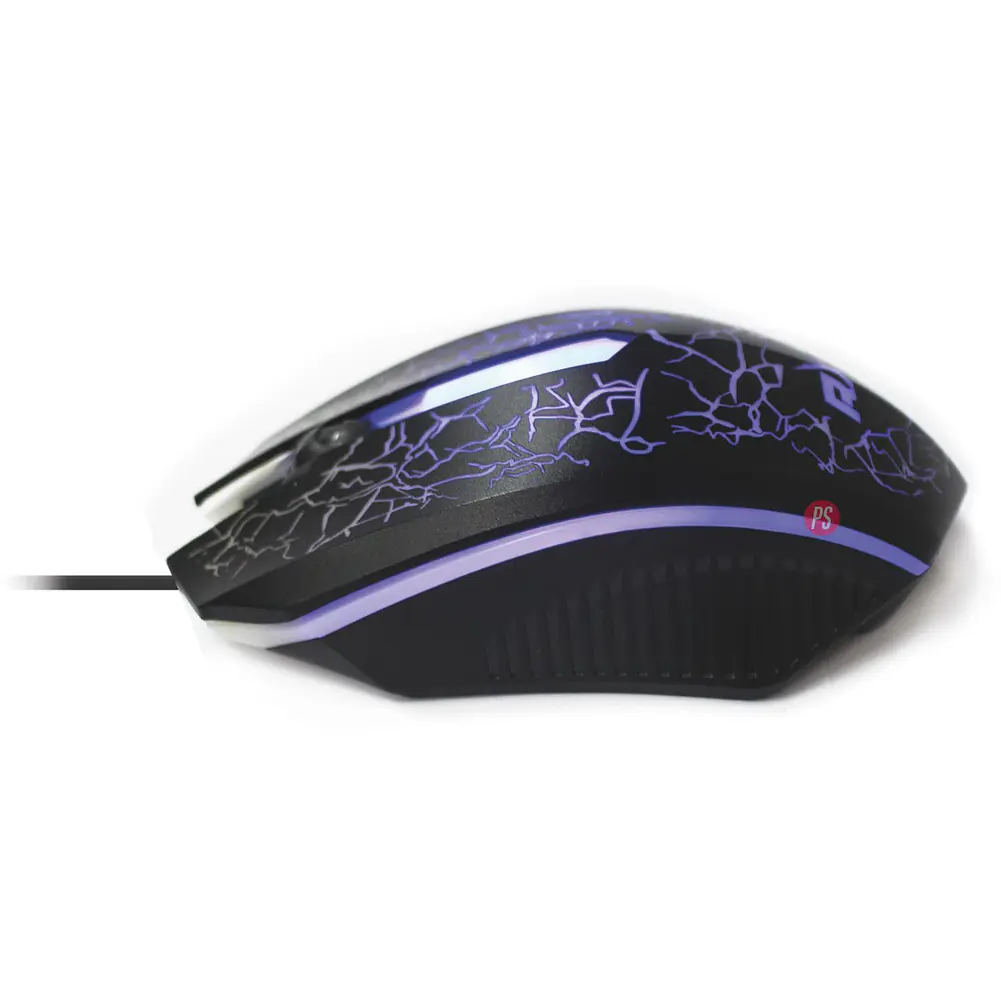 Mouse Gamer Pc Usb Retroiluminado Negro - Ps 2