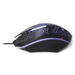 Mouse Gamer Pc Usb Retroiluminado Negro - Ps