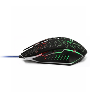 Mouse Gamer Pc Usb 3200dpi Retroiluminado - Ps