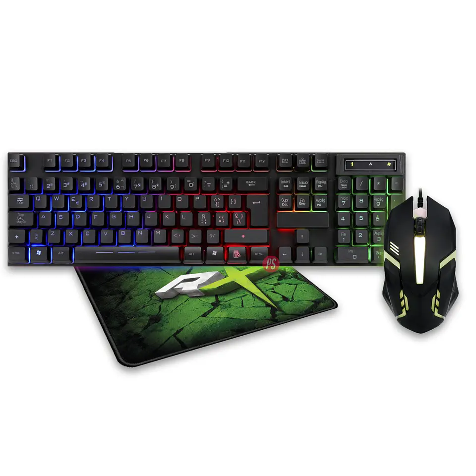 Kit Gamer Mouse-teclado Mecánico-mouse Pad - Ps 1