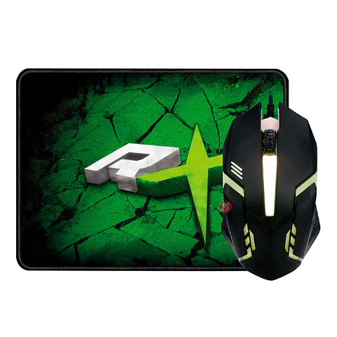 Kit Gamer Mouse + Mouse Pad - Ps