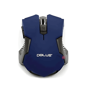 Mouse Óptico Inalámbrico Diseño Color Azul - Ps
