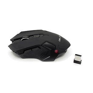 Mouse Óptico Inalámbrico Diseño Color Negro - Ps