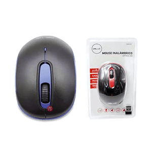 Mouse Inalámbrico Óptico 1000dpi Color Azul - Ps