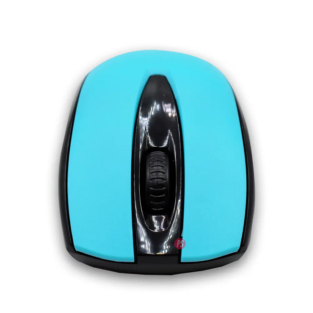 Mouse Inalámbrico Óptico 1200 Dpi Color Azul - Ps 4